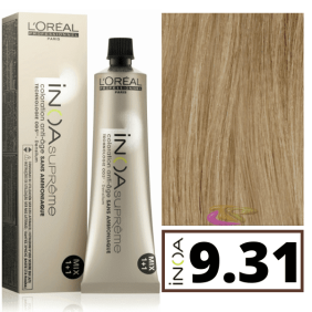 L`Oréal - Tinte INOA SUPREME sin amoniaco 9.31 Arena Libre 60 ml