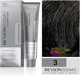 Revlon - Tinte REVLONISSIMO COLORSMETIQUE 3 Castaño Oscuro 60 ml