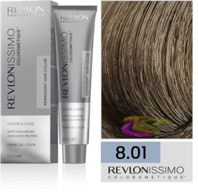 Revlon - Tinte REVLONISSIMO COLORSMETIQUE 8.01 Rubio Claro Ceniza Natural 60 ml