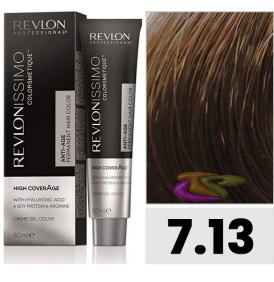 Revlon - Tinte REVLONISSIMO HIGH COVERAGE 7.13 Rubio Beige 60 ml