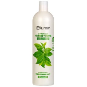 Blumin - Champú TÉ VERDE Y MENTA (Suavidad y Brillo) 1000 ml