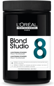 L`Oréal - Polvo Decolorante (decoloración) BLOND STUDIO 8 (Multi-Técnicas) 500 gramos