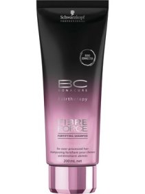 Schwarzkopf Bonacure - Champú FIBRE FORCE para cabello excesivamente dañado 200 ml