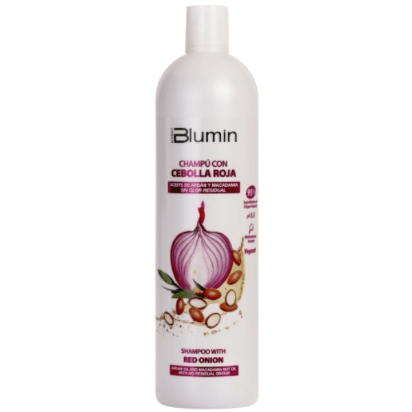 Blumin - Pack CEBOLLA ROJA (para cabellos finos con tendencia a grasa - Revitalizador) (Champú 1000 ml + Mascarilla 700 ml)