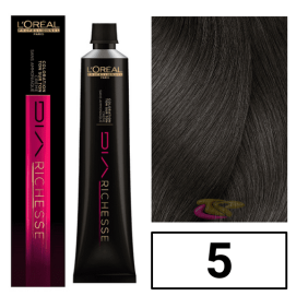L`Oréal - Coloración DIARICHESSE 5 Castaño Claro sin amoniaco 50 ml