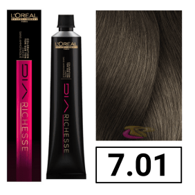 L`Oréal - Coloración DIARICHESSE 7.01 Rubio Glaseado sin amoniaco 50 ml