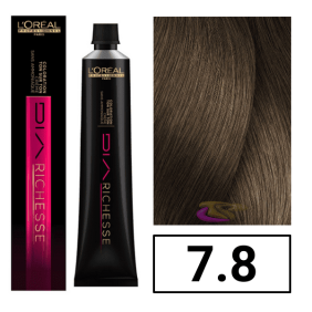 L`Oréal - Coloración DIARICHESSE 7.8 Rubio Moka sin amoniaco 50 ml