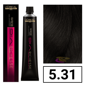 L`Oréal - Coloración DIARICHESSE 5.31 Marrón Praliné sin amoniaco 50 ml