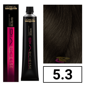L`Oréal - Coloración DIARICHESSE 5.3 Castaño Claro Dorado sin amoniaco 50 ml