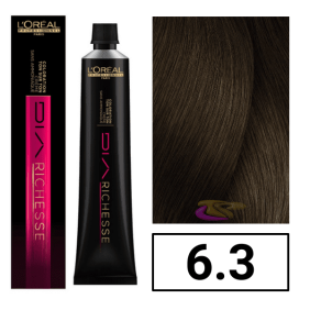 L`Oréal - Coloración DIARICHESSE 6.3 Rubio Oscuro Dorado sin amoniaco 50 ml