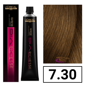 L`Oréal - Coloración DIARICHESSE 7.30 Dorado Intenso sin amoniaco 50 ml