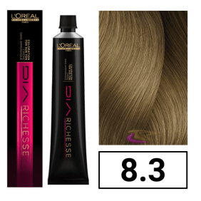 L`Oréal - Coloración DIARICHESSE 8.3 Rubio Claro Dorado sin amoniaco 50 ml