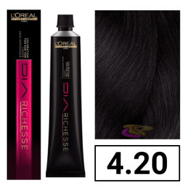 L`Oréal - Coloración DIARICHESSE 4.20 Castaño Violín sin amoniaco 50 ml