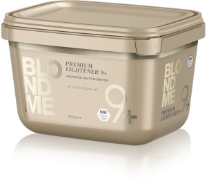 Schwarzkopf Blondme - Decoloración PREMIUM 9+ Reforzadora de Puentes 450 gr