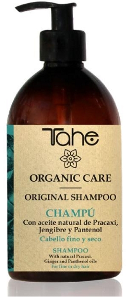 Champú Original Shampoo Para Fino Y Seco Vegano 300 Ml Tahe Organic Care 11,90 €