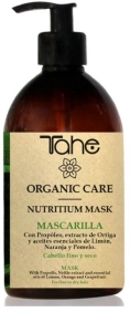 Tahe Organic Care - Mascarilla NUTRITIUM MASK para cabello fino y seco (vegano) 500 ml