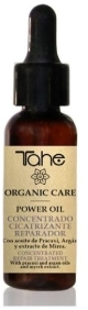 Tahe Organic Care - Concentrado POWER OIL cicatrizante reparador para cabellos dañados y secos (vegano) 30 ml