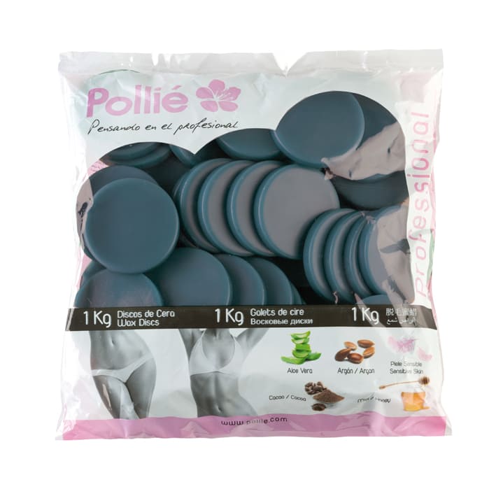 Pollié - Discos cera caliente azul 1kg (04260)