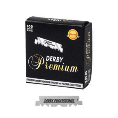 Derby -  100 cuchillas de hoja partida PREMIUM (06160)