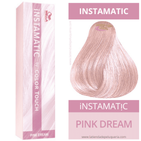 Wella - Baño COLOR TOUCH INSTAMATIC Pink Dream (ROSA PASTEL) (sin amoniaco) 60 ml 