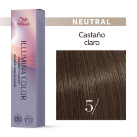 Wella - Tinte Illumina Color 5/ Castaño Claro 60 ml