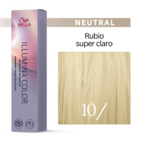 Wella - Tinte Illumina Color 10/ Rubio Super Claro 60 ml