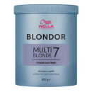 Wella - Decoloración polvo azul Blondor Multi Blonde (Aclara hasta 7 tonos) 800 gr