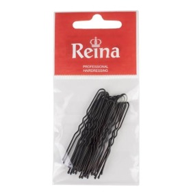Reina - Bolsa horquillas invisibles nº 27 color Negro 20 uds (H721027NE)