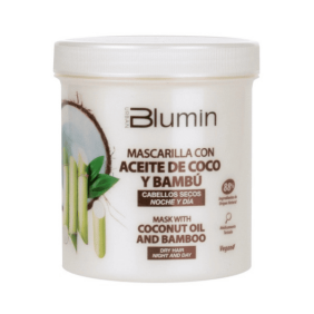 Blumin - Mascarilla ACEITE DE COCO Y BAMBÚ ORGÁNICO (para cabellos normales a secos) 700 ml