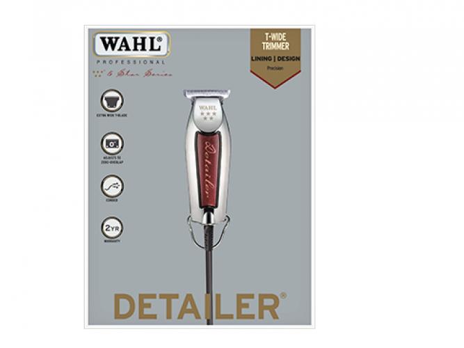 Wahl - Máquina patillera DETAILER T-WIDE (08081-1216H)