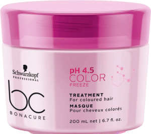 Schwarzkopf Bonacure - Mascarilla pH 4.5 COLOR FREEZE cabellos teñidos 200 ml