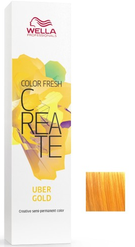 Wella - Baño de color COLOR FRESH CREATE Uber Gold 60 ml