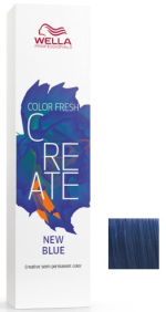 Wella - Baño de color COLOR FRESH CREATE New Blue 60 ml