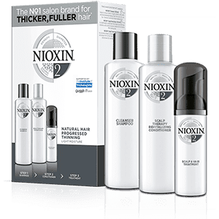 Nioxin - Kit SISTEMA 2 cabello NATURAL avanzada pérdida de densidad (3 productos)