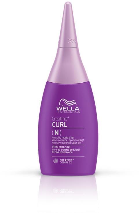 Wella - Líquido de permanente CREATINE+ CURL (N) para hacer rizos 75 ml