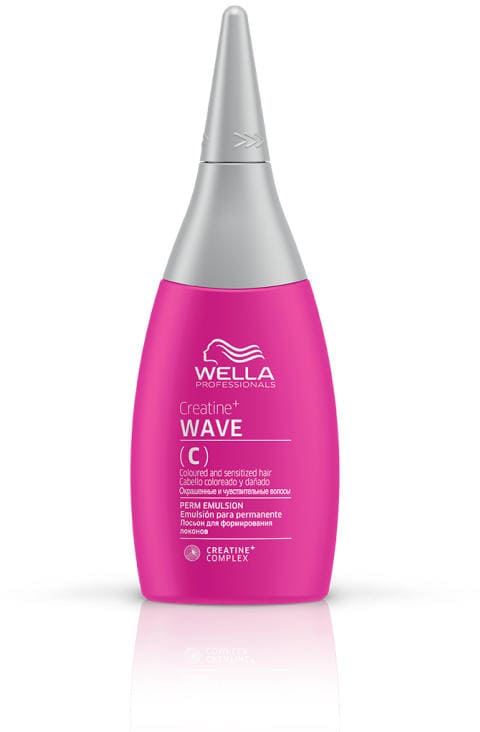 Wella - Líquido de permanente CREATINE+ WAVE (C) para hacer ondas 75 ml