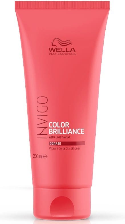 Wella Invigo - Acondicionador COLOR BRILLIANCE cabello teñido grueso 200 ml