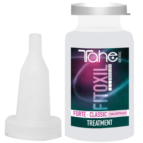 Tahe Botanic - Ampollas Tratamiento Anticaída FITOXIL FORTE CLASSIC CONCENTRADO efecto reforzado (6 uds x 10 ml)