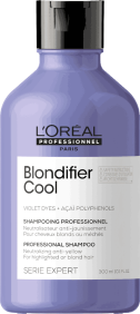 L`Oréal Serie Expert - Champú BLONDIFIER Cool neutralizador rubios fríos 300 ml