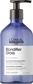 L`Oréal Serie Expert - Champú BLONDIFIER Gloss iluminador rubios 500 ml