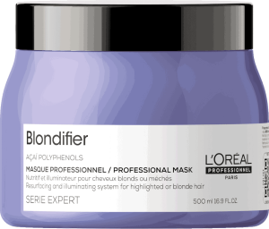 L`Oréal Serie Expert - Mascarilla BLONDIFIER cabellos rubios 500 ml