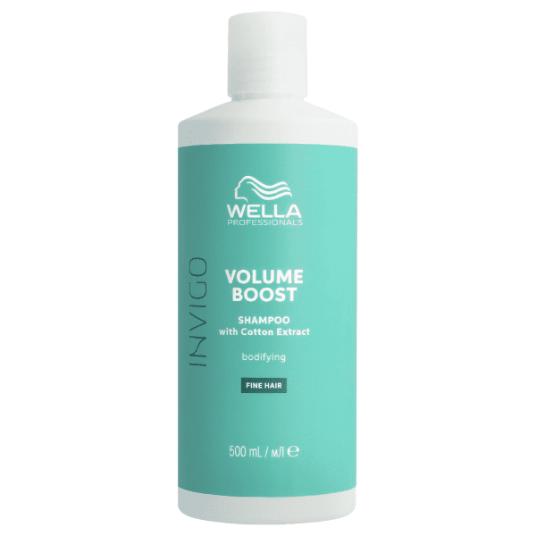 Wella Invigo - Champú VOLUME BOOST cabello fino y sin volumen 500 ml