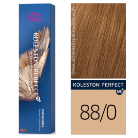 Wella - Tinte Koleston Perfect ME+ Pure Naturals 88/0 Rubio Claro Intenso (ideal canas rebeldes) 60 ml