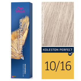 Wella - Tinte Koleston Perfect ME+ Rich Naturals 10/16 Rubio Super Claro Ceniza Violeta 60 ml