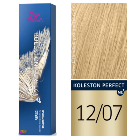 Wella - Tinte Koleston Perfect ME+ Special Blonde 12/07 Superaclarante Rubio Natural Marrón 60 ml