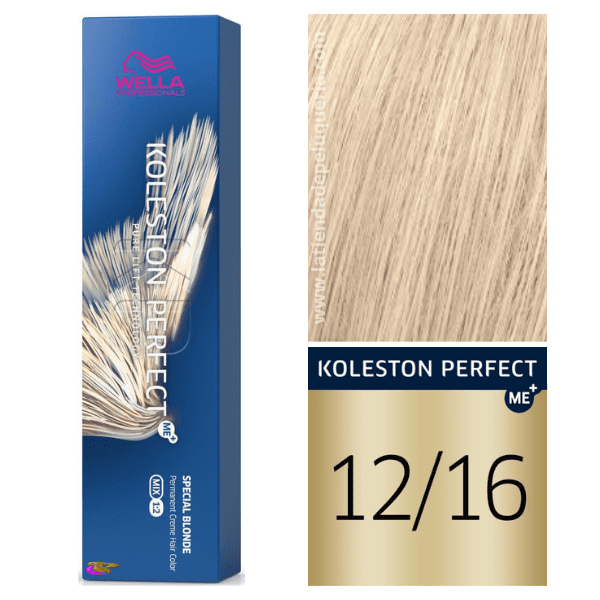 Wella - Tinte Koleston Perfect ME+ Special Blonde 12/16 Superaclarante Rubio Ceniza Violeta 60 ml