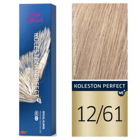 Wella - Tinte Koleston Perfect ME+ Special Blonde 12/61 Superaclarante Rubio Violeta Ceniza 60 ml