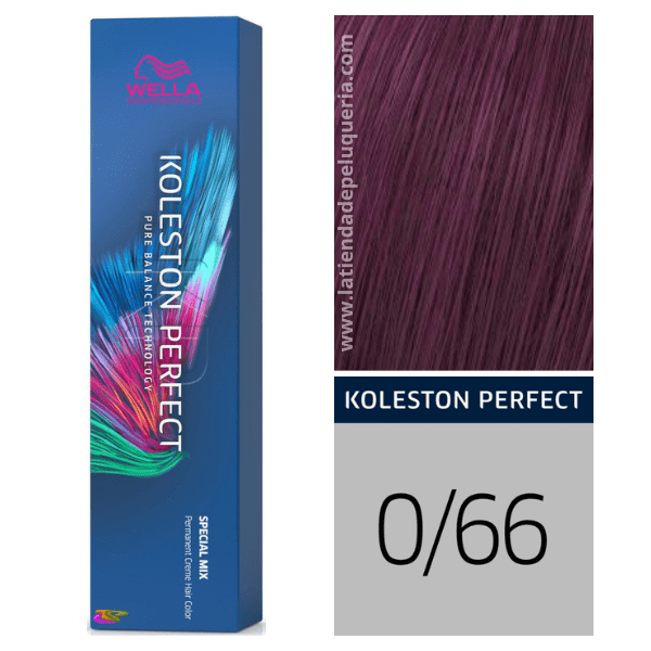 Wella - Tinte Koleston Perfect Special Mix 0/66 Violeta Intenso de 60 ml