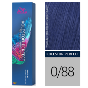 Wella - Tinte Koleston Perfect Special Mix 0/88 Azul Intenso de 60 ml