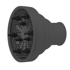 Eurostil - Difusor Plegable Silicona Negro (04346/50)